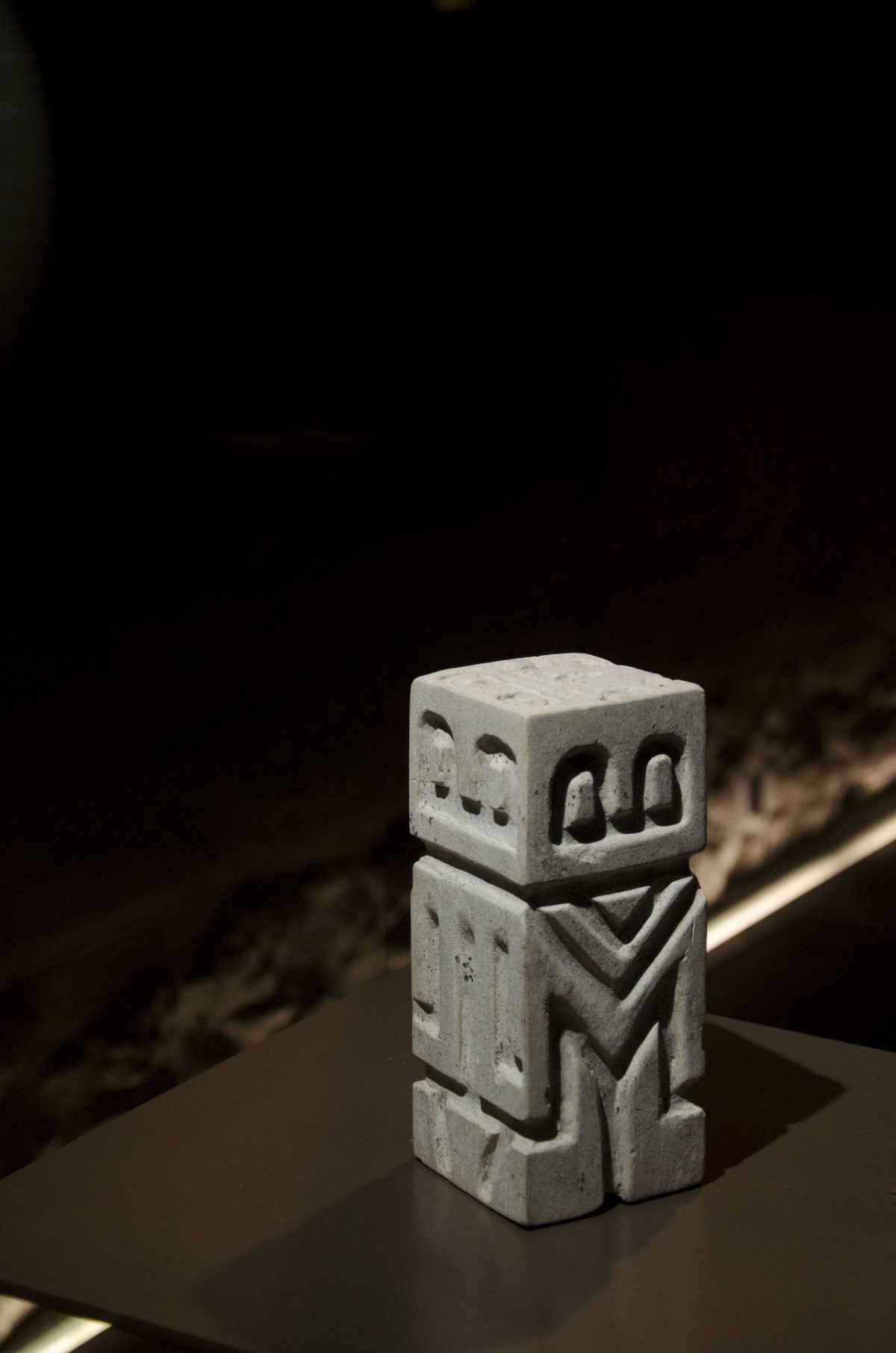 Monolito de Valdivia (4000-1500 a. C.); Casa Alabado, Quito, Ecuador | ©Ángela Drake