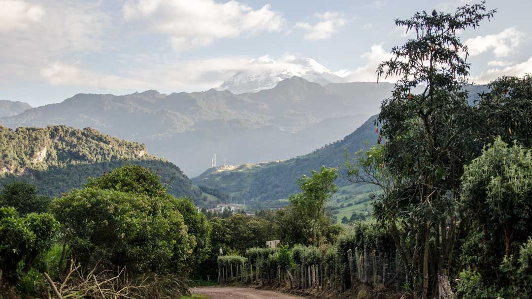 Antisana desde arriba Papallacta, Ecuador | ©Ángela Drake