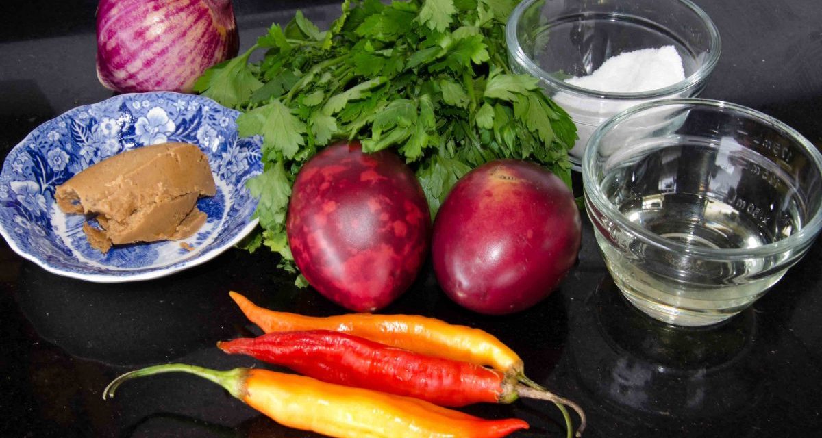 Another Twist on Ecuadorian Hot Sauce