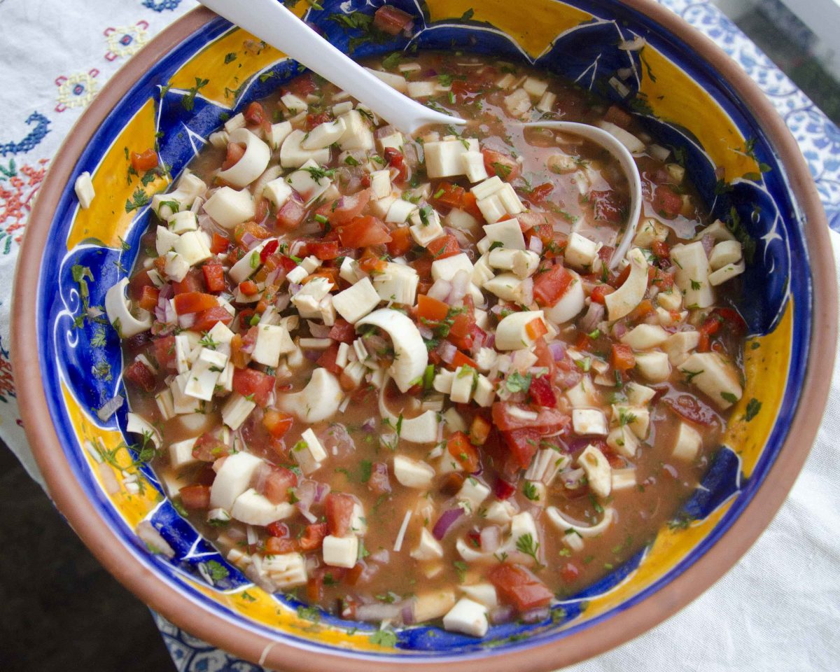 Un ceviche vegetariano que vibra con sabor