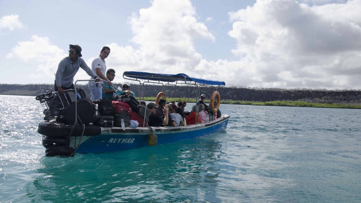 Travel Day, Baltra to Isla Isabela