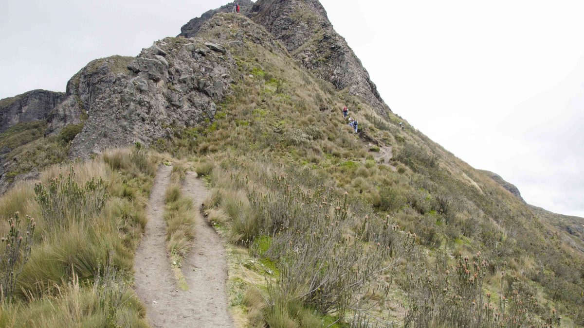 Punto de vuelta, Senderismo Pichincha, Quito, Ecuador