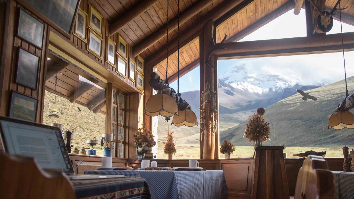 El Comedor, Chimborazo Lodge, Provincia de Chimborazo, Ecuador El Comedor, Chimborazo Lodge, Provincia de Chimborazo, Ecuador