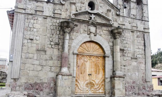 A Spanish-Colonial Church in Sicalpa Viejo, Ecuador