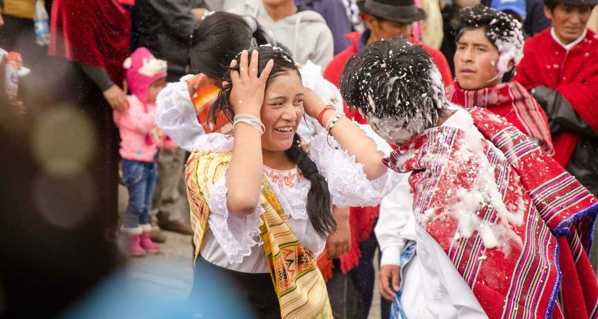 Celebrando el Carnaval en Ecuador