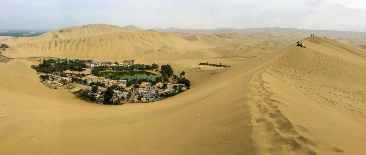Huacachina is a desert oasis in Southern Peru | ©Laura Frasse / Passports & PCS's