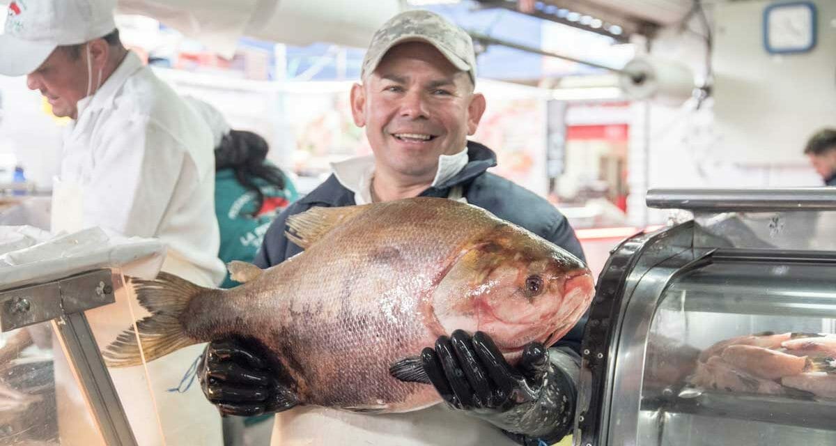 Mercado de Paloquemao in Bogotá, Colombia