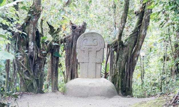 A Forest of Statues in San Agustin, Colombia