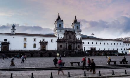 The Iglesia San Francisco in Historic Quito