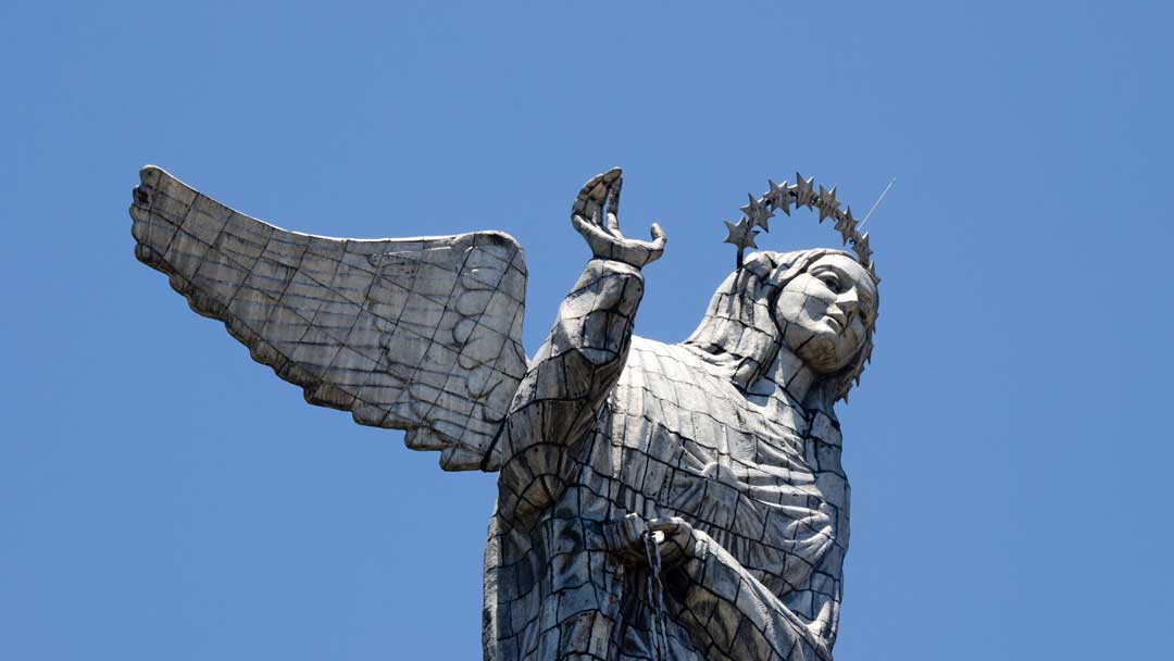 The Virgin of Quito at the Panecillo, Quito, Ecuador | ©Angela Drake