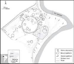 Mapa de estructuras en Santa Ana - La Florida