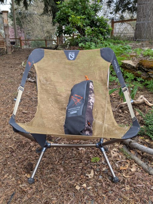 Silla de camping reclinable por Nemo 